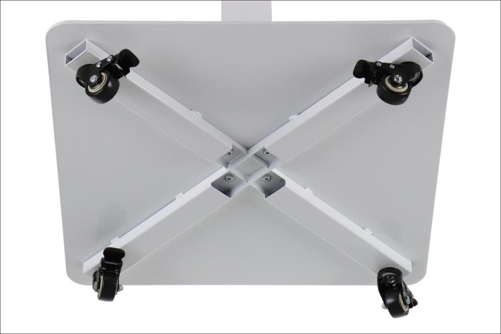 Frame with electric height adjustment PRATO 05-2T/W WHITE