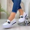 Platform Women's Shoes New Casual Single Shoes Women's Metal Buckle Pedal Lazy Shoes Loafers