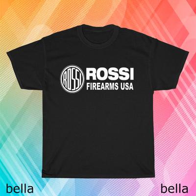 Neues Rossi Guns Schusswaffen Logo T-Shirt Lustig Größe S bis 5XL