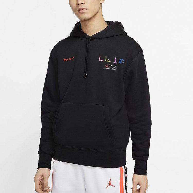 Jordan Sweatshirts Men's Black Hooded Moderate Regular CW4255-010
