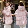 Padded Clothes Women's Medium and Long Models, New Thickened Hooded Small Padded Jackets, Padded Clothes, Bread Clothes and Jackets.