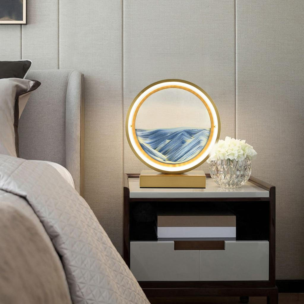 Lamp Flowing Night Light for Home Bedroom Decoration