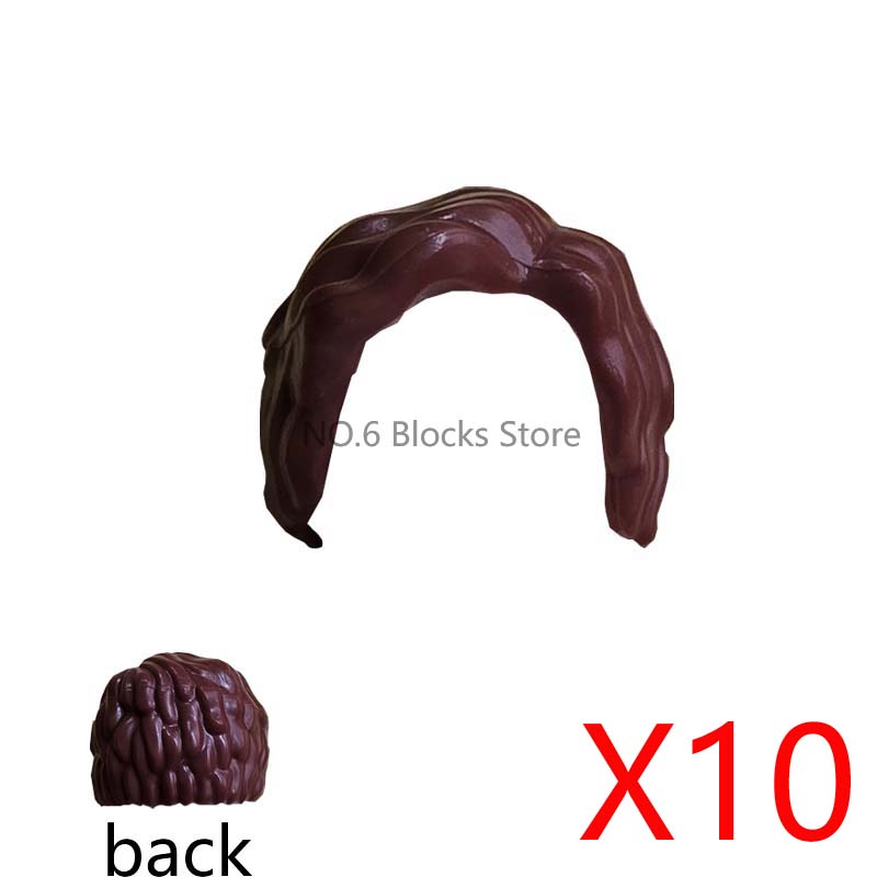 City Building Blocks Body Character Clothing Head Face DIY Parts Hair Expression Accessories Figure Headwear Helmet Bricks Toys