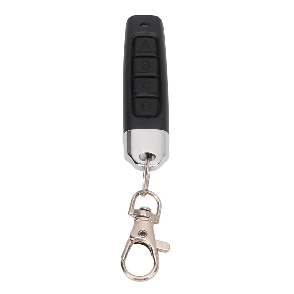 433.92MHZ Garage Door Opener Cloning Remote Key with Keychain Learn Button for Car Overhead Door Gate LED Light