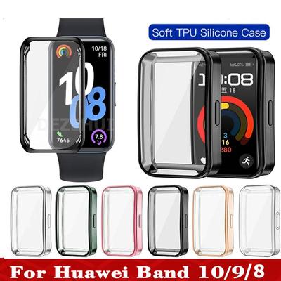 Weiche TPU-Hülle Für Huawei Band 10 Zubehör Stoßstange Smartwatch Rundum-Schale Für Huawei Band 8 9 10 Displayschutzhülle