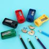 20 Pack Carpenter Pencil Sharpener Colourful Manual Portable Woodwork Pencil Cutterfor Woodworking Travel School Office, 5 Color