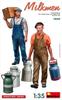 MiniArt Scale Milkman Plastic Model Kit MA38068 1/35 (2 Figures)