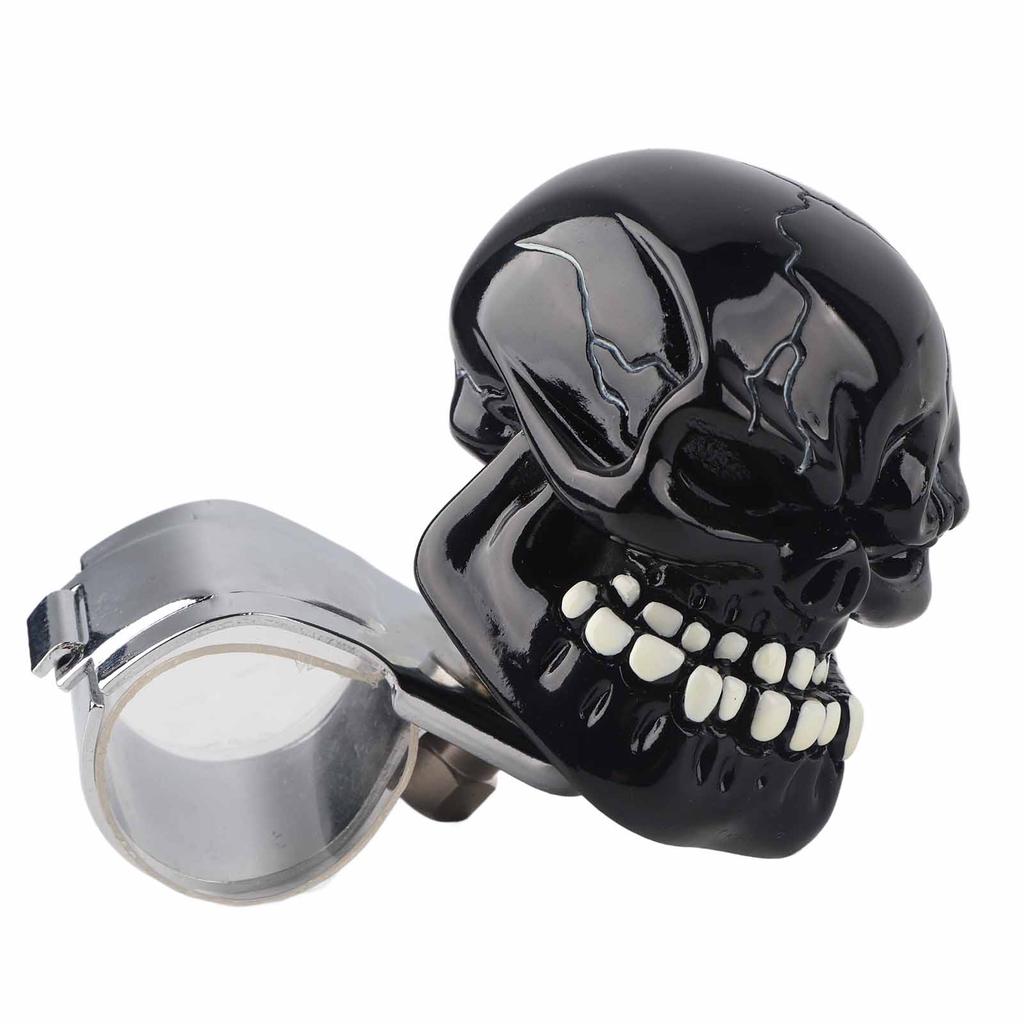 Skull Steering Wheel Knob Spinner Suicide Power Handle for Cars Trucks Tractors Boats