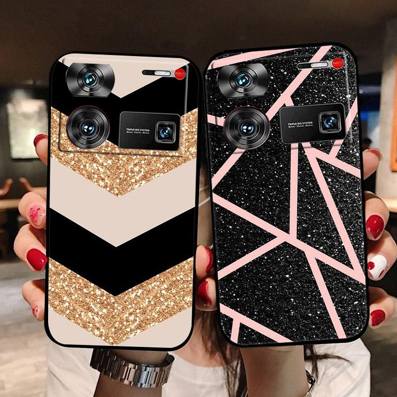 Case For nubia Z60 Ultra Black Matte Soft Silicon Phone For Nubia Z60 Ultra 5G NX721J Cover Coque Protective shell Z60Ultra