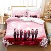 3D Print Anime Chainsaw Man Makima Bedding Set,Duvet Cover Bed Set Quilt Cover Pillowcase,King Queen Twin Size Boys Girls Adults