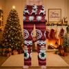 Men's Christmas Print Pajama Pants for Casual Sleepwear