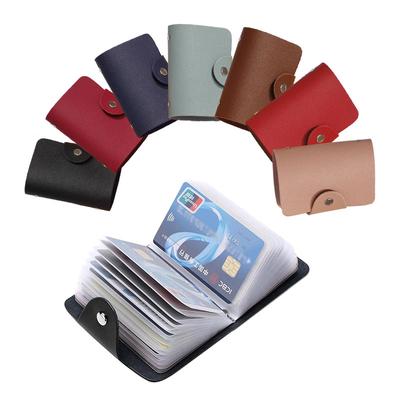 Newest Simple Credit Card Holder Business Bank Kard Pocket Pvc Large Capacity Kartu Tarjetero Porta Credencial Card Holder Wallet