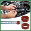 Motoforti 3pcs Red Turbo Intake Seal Rubber A6420940080 for Mercedes-Benz R320 2007-2008 for Mercedes-Benz E320 2007-2008 for Mercedes-Benz ML320