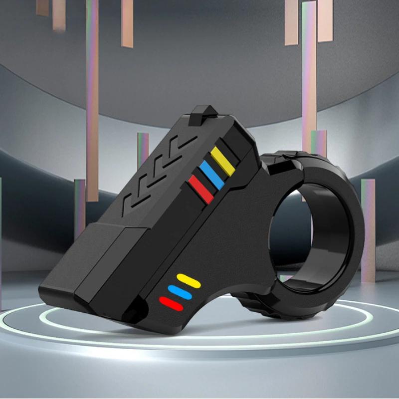 Magnetic Push Card Fidget Roller Pushing Plate Paragraph Ring Mechanical Slider Ratchet Wheel Stress Relief Toy Edc For Children