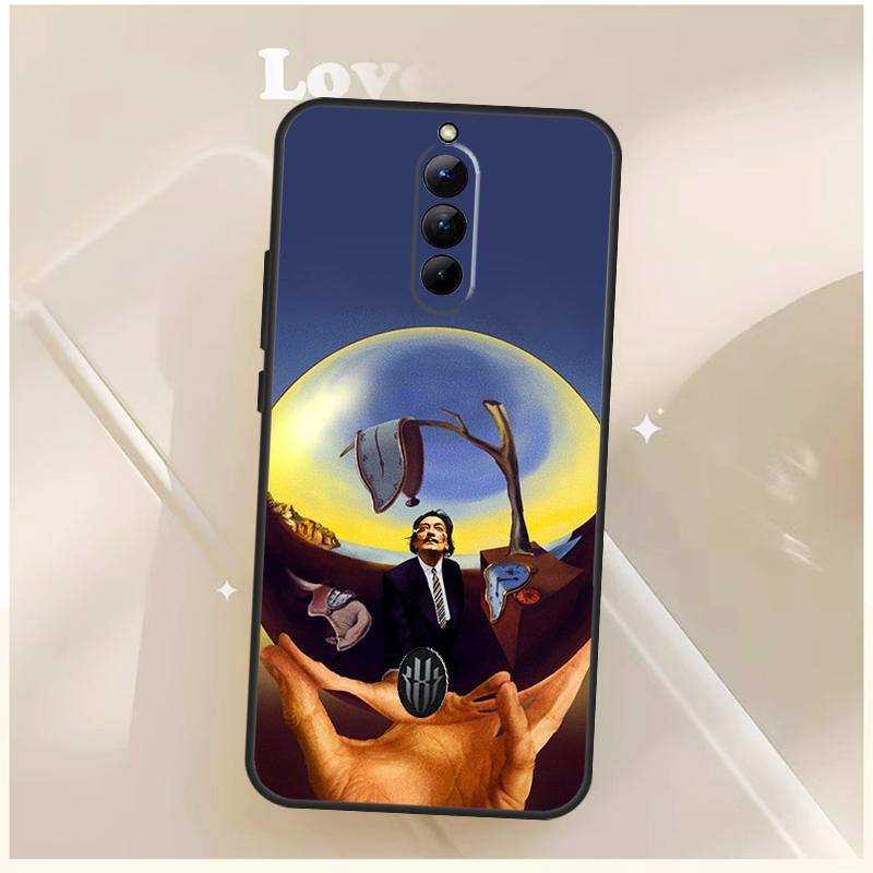 Salvador Dali Art Case For ZTE Nubia Red Magic 6 7 6S 7S 8S 9S 10S Pro For RedMagic 10 8 9 11 Pro Plus Cover