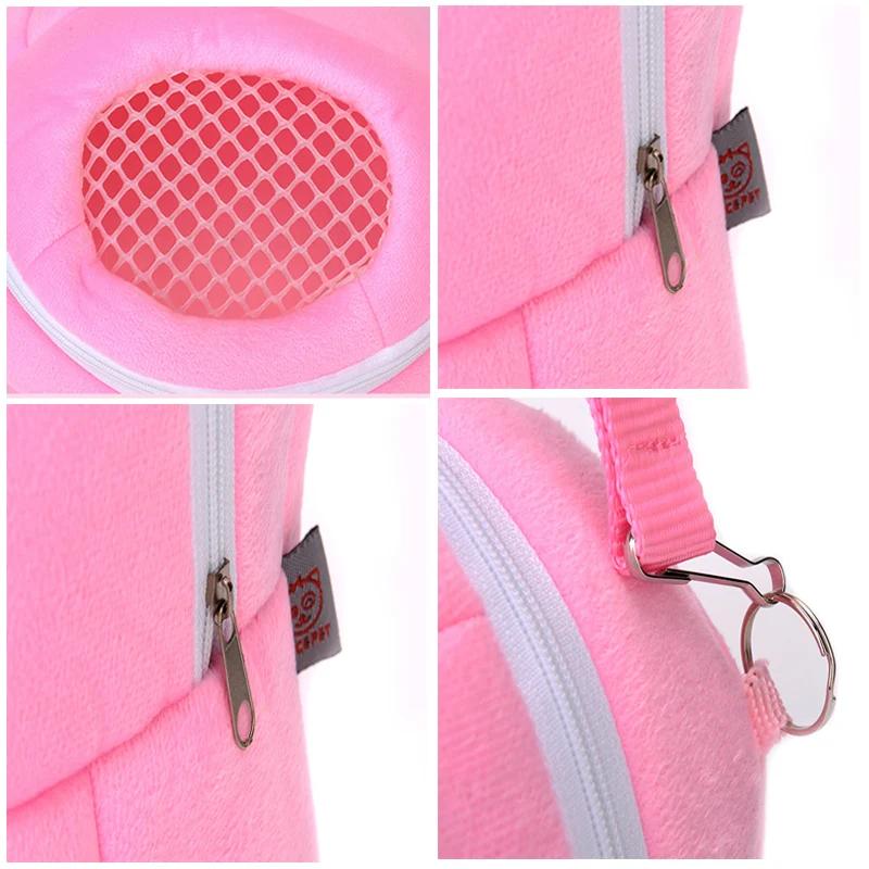 2026 Portable Small Animals Carrier Bag Travel Hanging Bag for Pets Rat Hamster Hedgehog Chinchilla Ferret Breathable Pet Cage