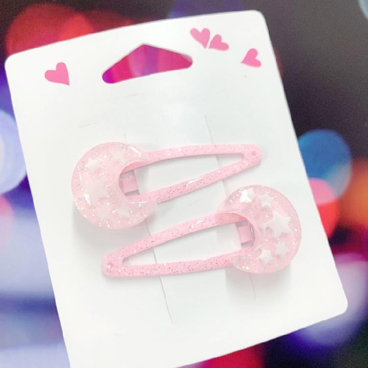 2lots Colorful Hair Clip Durability Portable Hairpins Daily Wear Hair Barrettes Hair Accessories