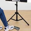 Page Turner Pedal Portable Wireless Automatic Page Turner Bluetooth-Compatible 2 LED Light Modes for Phone Tablets E-books