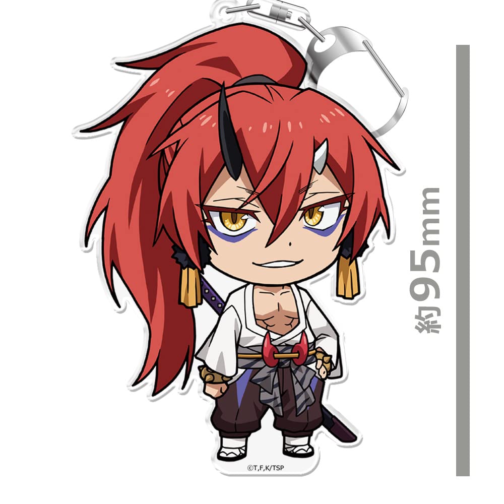 That Time I Got Reincarnated As a Slime The Crimson Bonds Puni Keychain Heero Movie Colle! (with Stand)