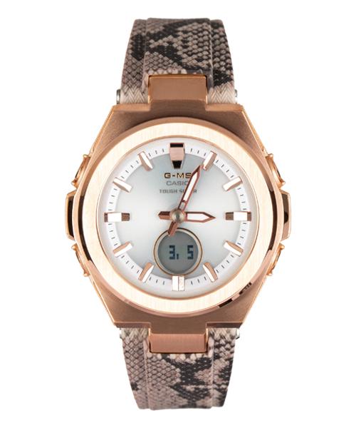 

Casio Men s Stainless Steel 100M Water Resistant Analog Shock Resistant Quartz Watch MSG-S200PT-5A коричневый