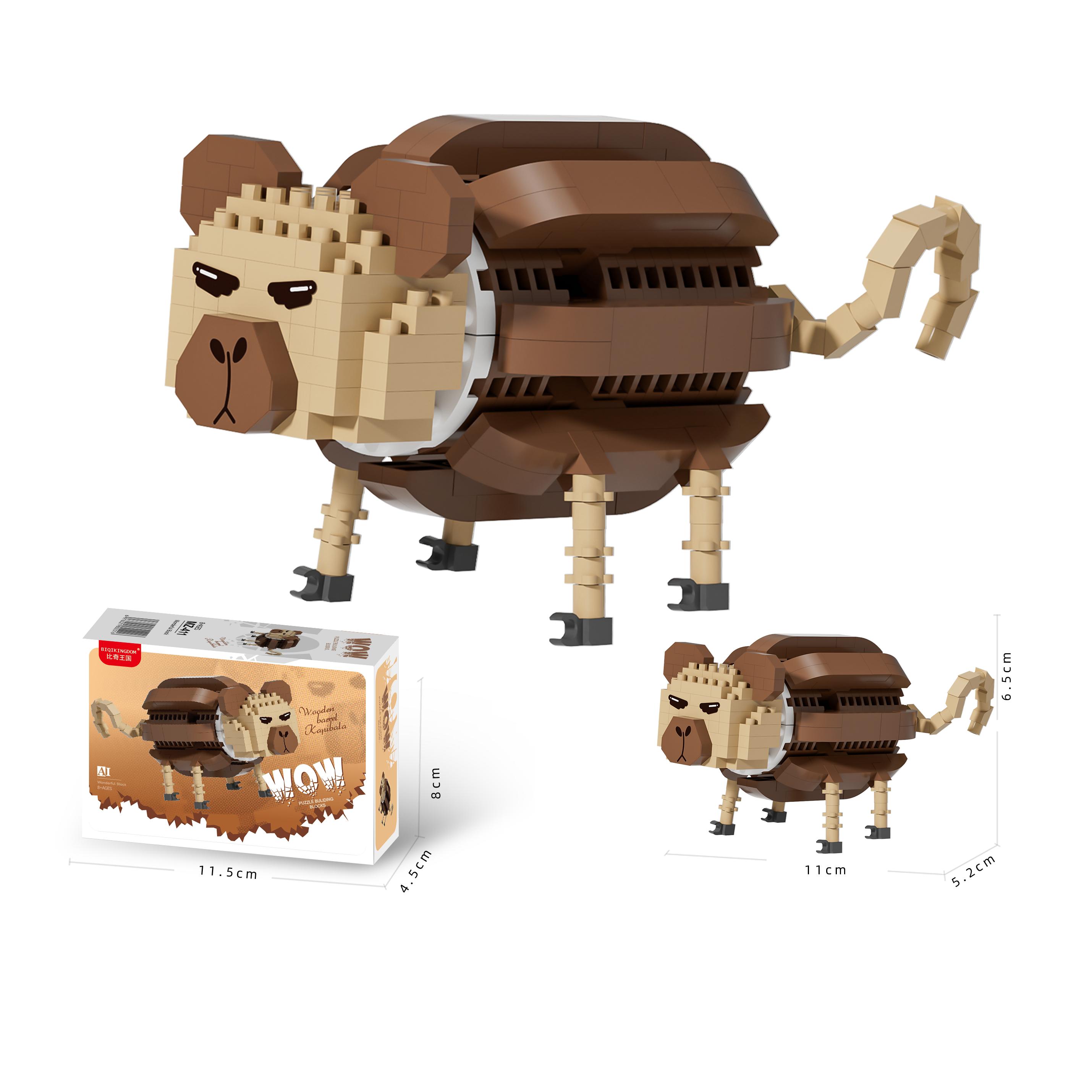 

Забавный Акула Классика Гор и Морей Креативные Строительные Блоки Экшн-Фигурка Траляляля Тан-Тан-Тан Сахур Блоки No Box