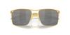 Oakley OO6048 Holbrook Ti Satin Gold Black Polar 57mm Sunglasses, Frame/Prizm Lens,