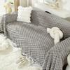 Sofa Cover Towel Thick Warm Rabbit Plush Non-Slip Sofa Cover All-Inclusive Universal Simple Sofa Cover Full Cover Blanket