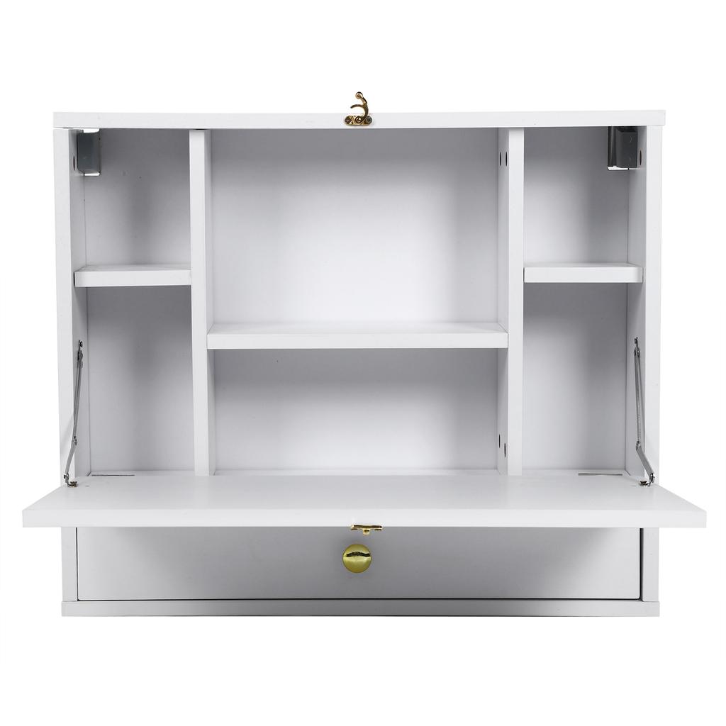 Computer Desk WallMounted Multifunctional Foldable Laptop Desk Writing Table for Home Office