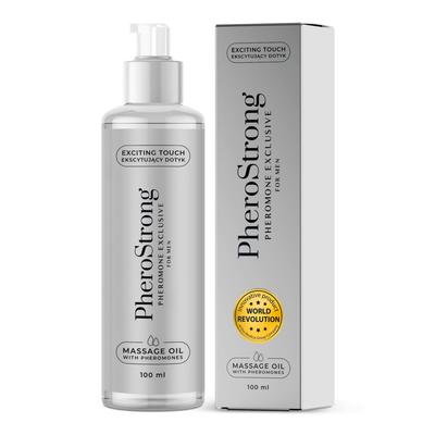 PheroStrong Exclusive for Men Massage Oil - Excite with Pheromones - 100ml
