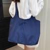 Nylon Cloth Foldable Hand Carry Shopping Bag New Simple and Portable Shoulder Tote Bag Large Capacity Messenger Bag