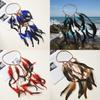 Feather Tassel Headband With Handcrafted Style For Travel And Vacation Decor