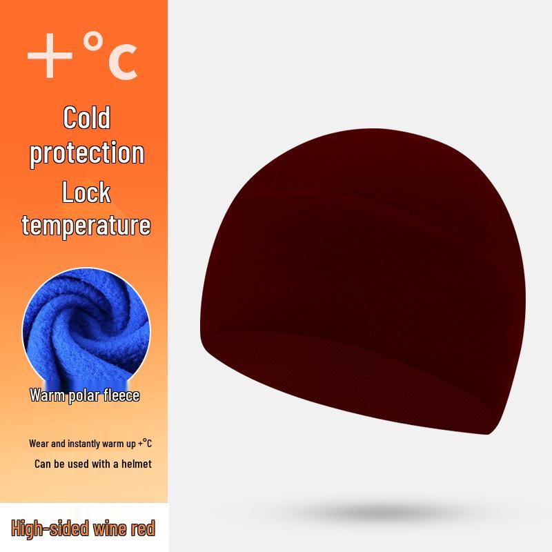 Thick Fleece Ear-Protective Winter Motorcycle Helmet Liner