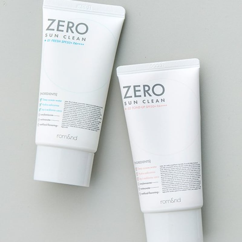 [Rom&nd] Zero Sun Clean SPF 50+, PA++++ 2 types (choose 1)