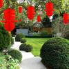 Foldable New Year Red Lanterns Traditional Spring Festival Pendant  Wedding Party