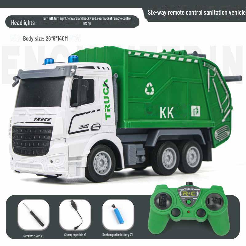 

Многофункциональный игрушечный набор с дистанционным управлением: самосвал и бетономешалка