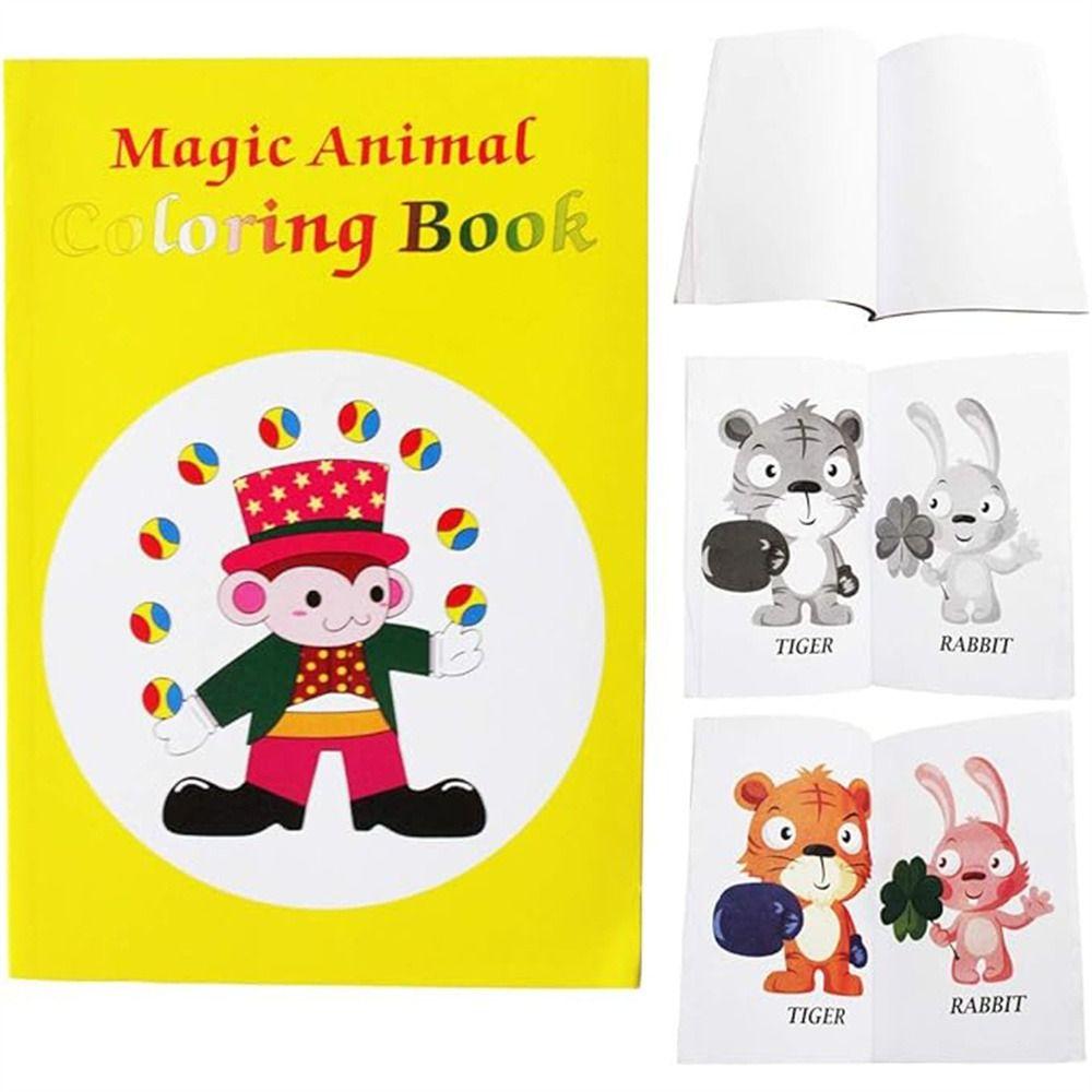 Comedy Magic Magic Trick Book Mentalism Magic Prop Books Kids Toy Magic Coloring Book  Close Up