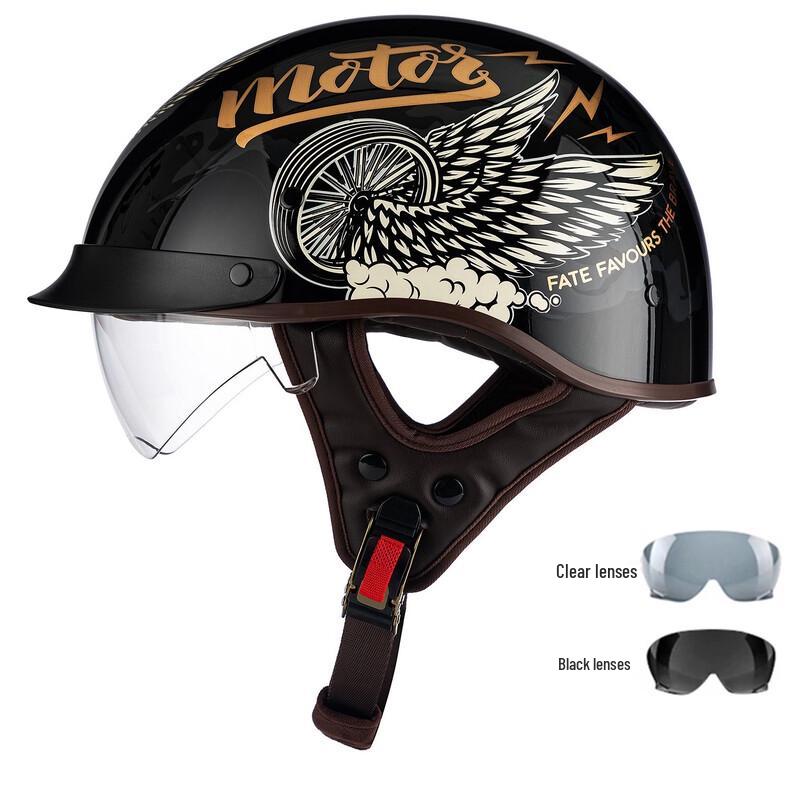 Lishi RW-015 Men s Half Helmet M