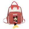 Design Blocked Color Children Backpack For Daily School Use