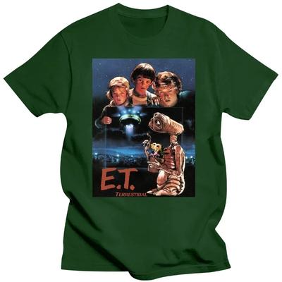Κλασικό Ειδικό T-Shirt ET Ο Εξωγήινος Ταινία Αθλητικό T-Shirt Καυτή Πώληση T-shirt Για Άνδρες Γυναίκες#Χρώμα(1)