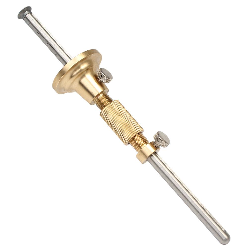 Messing Europäischer Stil Anreißer Hohe Präzision Klinge Anreißwerkzeuge Holzbearbeitung Parallele Linie Zeichnen Zapfenlehre Lineal