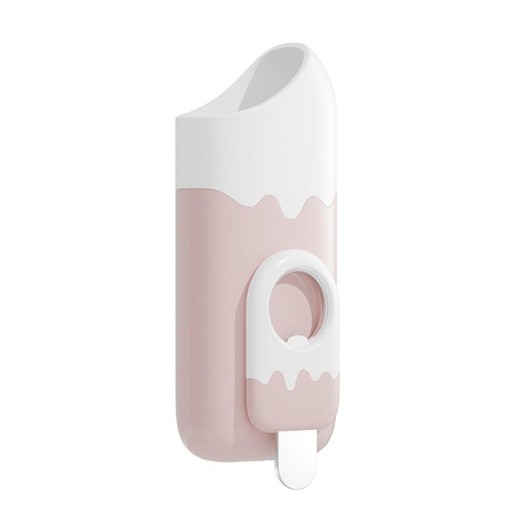 

Magnetic Straw Holder Wall-Mounted Straw Organizer with Built-In Bottle Can Opener for Fridge Cabinet Counter рожевий
