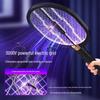 Rechargeable Electric Mosquito Swatter with Automatic Lure & Shock - Ideal for Home & Dorm Use