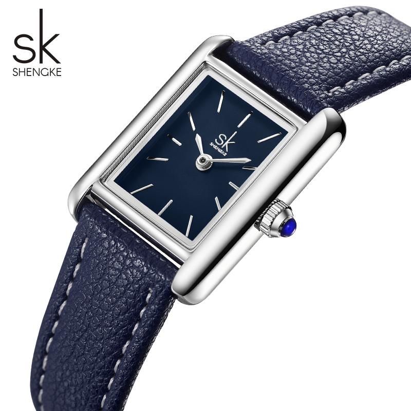 SHENGKE Elegant Ladies Watches Top Brand Women's Quartz Wristwatches Fashion Styles Female Best Gifts Clock