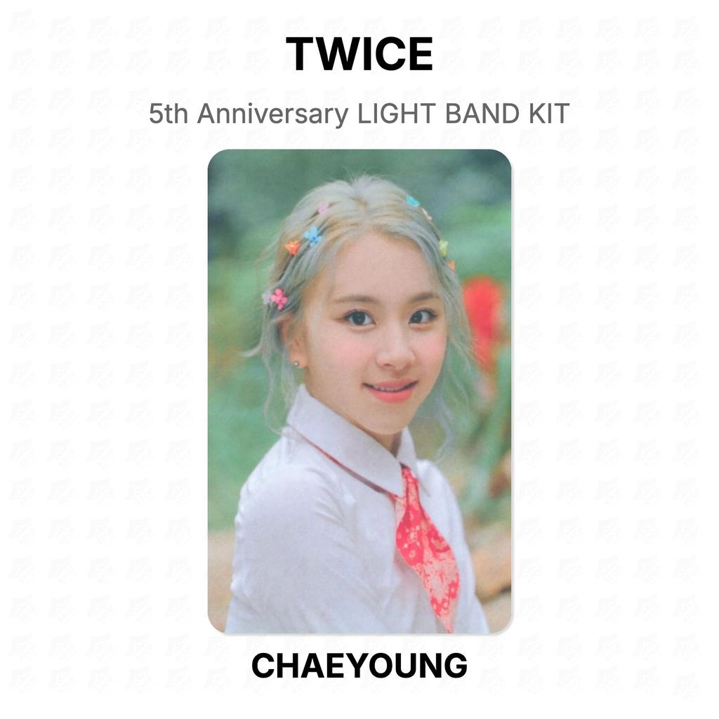 TWICE 5th Anniversary LIGHT BAND KIT Official Photocard
