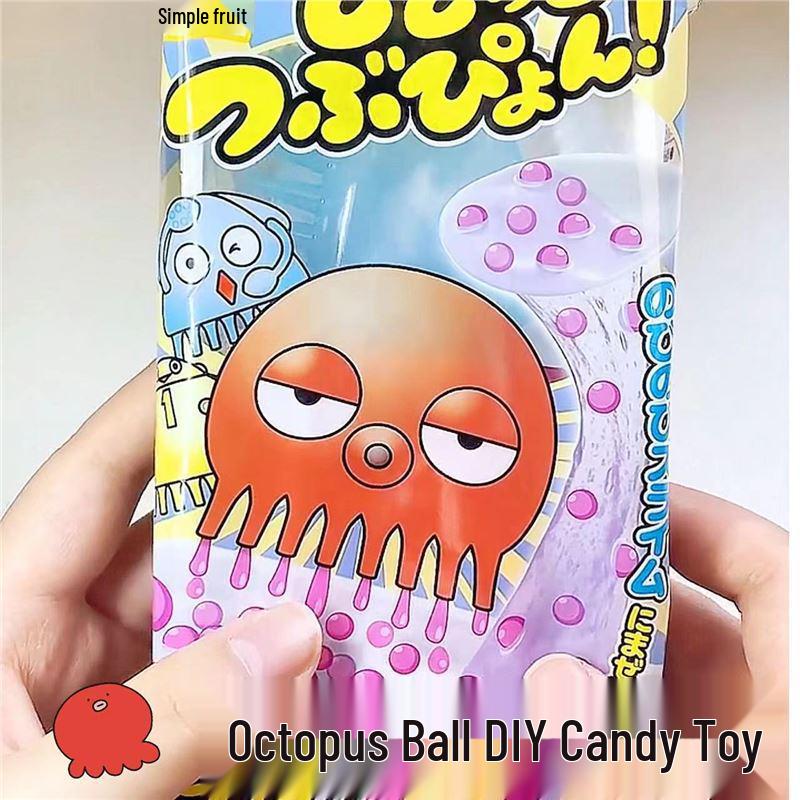 

Игрушка-сделай сам осьминог из желеобразных бусин: Развивающая игрушка ручной работы на тему еды для ролевых игр, идеальный подарок на день рождения для девочки Standard