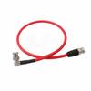 HangTon 12G SDI Brut 4K 60p Vidéo Angle Droit vers 75 Coaxial pour Sony Alexa DSMC2 Blackmagic SmallHD Atomos Moniteurs Câble, Droit, BNC, Ohm,