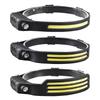 Head Led Light Sensor HeadLight USB Rechargeable Head Torch Light Front Led Head Flashlight Super Bright Waterproof Headlamp