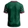Men's Football Neck Printed Top for Casual and Day Wear
