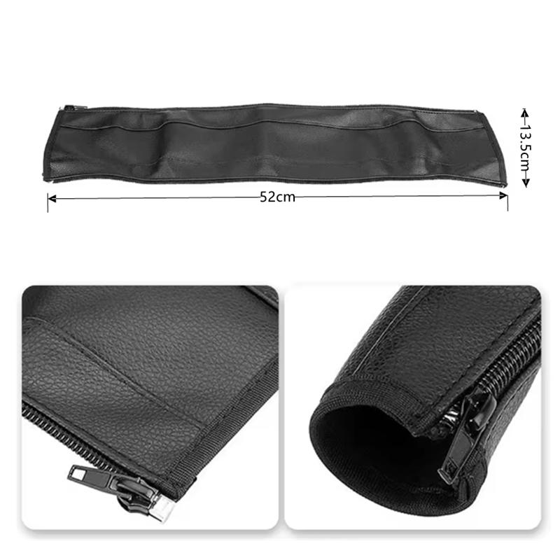 Barnvagnshandtag PU-läder Barnvagn Armstöd Fodral Skyddande Kåpa För Barnvagn Barnvagn Universal Halkskydd Kåpa Kuddar Mjuk Co