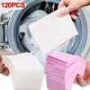 120/90/60/30Pcs Laundry Detergent Sheets Easy Dissolve Laundry Tablets Strong Deep Cleaning Detergent Laundry Soap for Washing Machine